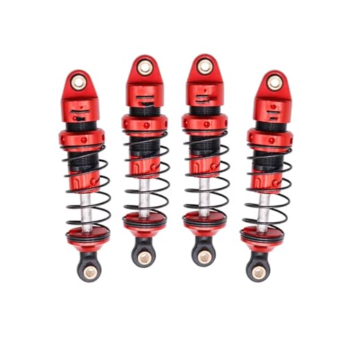 Stoßdämpfer RC Car Kompatibel Mit ARRMA Für Granite Für Grom Für Racing 1/18 RC Crawler Car Upgrades Teile Zubehör 59 Mm Aluminium-Stoßdämpfer(4pcs) von QWHTYO