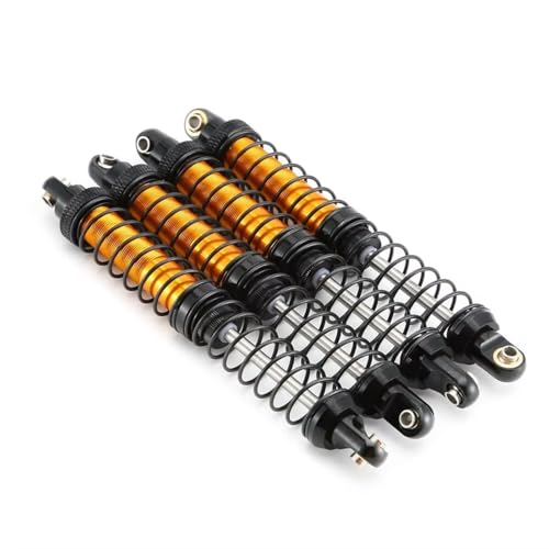 Stoßdämpfer RC Car Kompatibel Mit Axial Für SCX10 AXI03007 RBX10 D90 1/10 RC Crawler Autoteile 4 Stück 70 Mm 80 Mm 90 Mm 100 Mm 110 Mm 120 Mm Stoßdämpferdämpfer(110mm) von QWHTYO