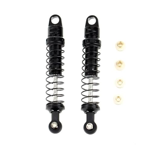 Stoßdämpfer RC Car Kompatibel Mit Axial UTB18 Für Capra LCX Für Racing 1/18 RC Truck Car Upgrades Teile 2 Stück 82 Mm Aluminium Suspension Shock Set Dämpfer von QWHTYO