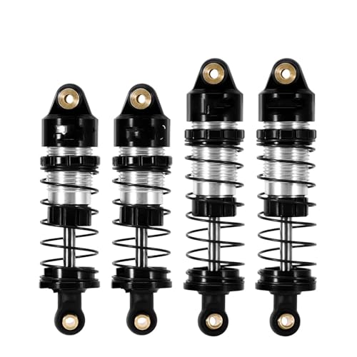 Stoßdämpfer RC Car Kompatibel Mit Buggy Für Losi Micro-B 1/24 Fernbedienung Auto Upgrade Teile (vorne Hinten) Aluminium Öl Stoßdämpfer von QWHTYO