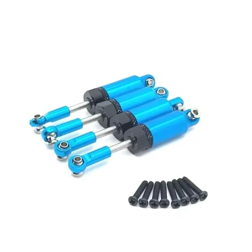 Stoßdämpfer RC Car Kompatibel Mit HS 18301 18302 18311 18312 18321 18322 1/18 RC Auto Upgrade Teile Zubehör Öl Stoßdämpfer Dämpfer(Blue) von QWHTYO