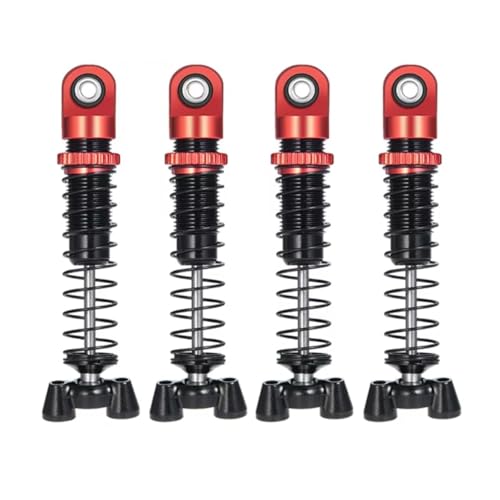 Stoßdämpfer RC Car Kompatibel Mit Kyosho Für Jimny 1/18 Für MINI-Z 4 × 4 Für Wrangler 1/24 RC-Autoteile, 4 Stück, 37 45 Mm, Verstellbarer Stoßdämpfer(4Pcs 45mm) von QWHTYO