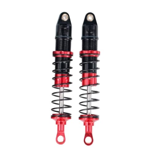 Stoßdämpfer RC Car Kompatibel Mit LOSI Für Mini-B Für Mini-T KYX Für Racing 1/16 1/18 RC Crawler Autoteile Bearbeitetes Aluminium Vorne Hinten Stoßdämpfersatz(Front) von QWHTYO