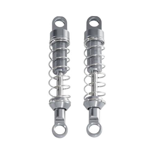 Stoßdämpfer RC Car Kompatibel Mit MN Für MN78 Für MN82 1/12 Fernbedienungsauto-Upgrade-Teile Ersatzzubehör Stoßdämpfer Vorne(Silver) von QWHTYO