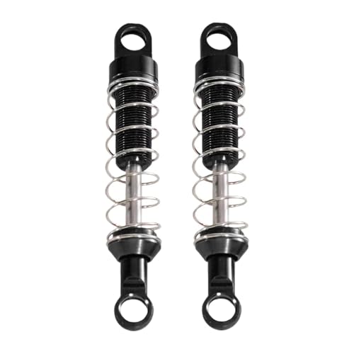 Stoßdämpfer RC Car Kompatibel Mit MN99S Für MN168 Für MN78 Für MN82 1/12 RC-Auto-Upgrade-Teile Ersatzzubehör Stoßdämpfer Aus Aluminiumlegierung(1 Pair Black) von QWHTYO