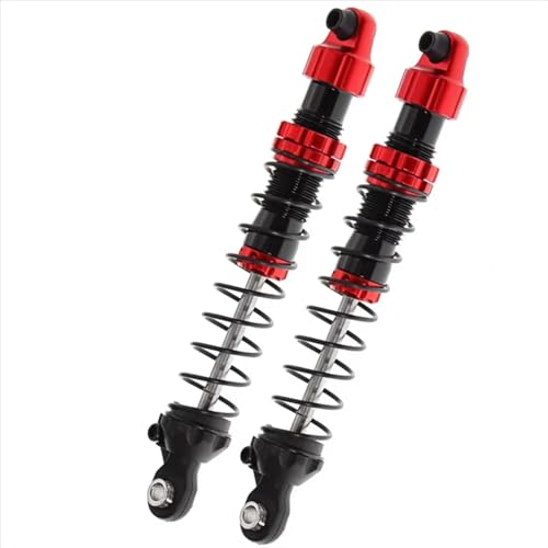 Stoßdämpfer RC Car Kompatibel Mit SCX10 Axials 1/10 Fernbedienungsauto-Upgrade-Teile, Ersatzzubehör, 2-teiliges Metall-Stoßdämpfer-Kit Stoßdämpfer RC Car Kompatibel Mit SCX10 Axials 1/10 Fernbedienungsauto-Upgrade-Teile, Ersatzzubehör, 2-teiliges Metall-Stoßdämpfer-Kit von QWHTYO