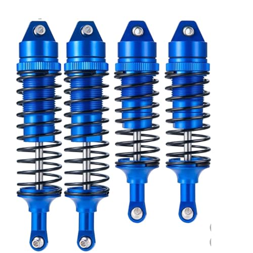 Stoßdämpfer RC Car Kompatibel Mit Slash Für Stampede Für Hoss Für Rustler 1/10 RC Crawler Car Upgrade-Teil Vollmetall Vorne Hinten Ölstoßdämpfer Dämpfer von QWHTYO