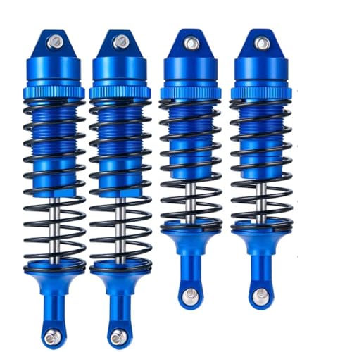 Stoßdämpfer RC Car Kompatibel Mit Slash Für Stampede Für Hoss Für Rustler 1/10 RC Crawler Car Upgrade-Teil Vollmetall Vorne Hinten Ölstoßdämpfer Dämpfer von QWHTYO