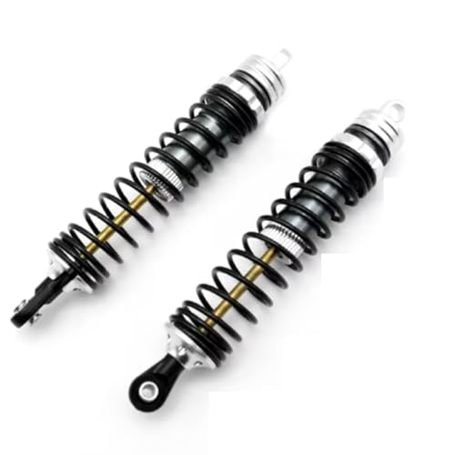 Stoßdämpfer RC Car Kompatibel Mit TRX4 Für SCX10 D90 1/10 RC Für Kletterauto-Upgrade-Teile, Stoßdämpfer Mit Vier Ersatzfedern, Lochabstand 88 Mm von QWHTYO