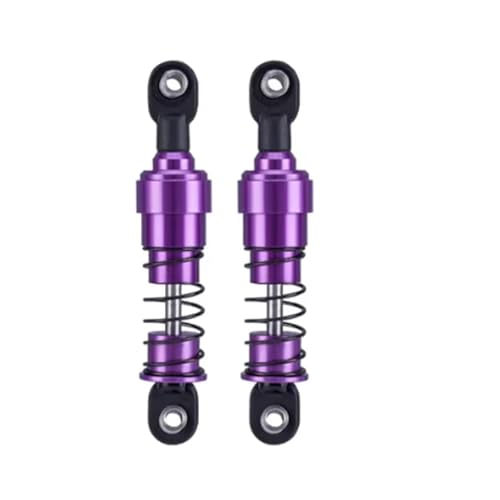 Stoßdämpfer RC Car Kompatibel Mit TRX4 Für TRX6 Für SCX10 Für Capra Für Element 1/10 RC-Car Ersatzteile 75–115 Mm Stoßdämpfer Vorne/hinten Mit Öldruck(Purple 3) von QWHTYO