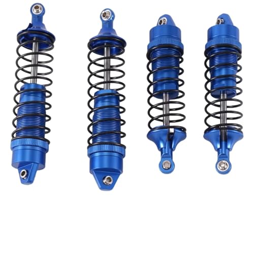 Stoßdämpfer RC Car Kompatibel Mit Traxxas Für Slash 4X4 2WD Für Rustler Für Stampede Für Hoss 1/10 RC-Auto-Upgrade-Teile, 4-teiliger Metall-Stoßdämpfer Vorne Und Hinten Stoßdämpfer RC Car Kompatibel Mit Traxxas Für Slash 4X4 2WD Für Rustler Für Stampede Für Hoss 1/10 RC-Auto-Upgrade-Teile, 4-teiliger Metall-Stoßdämpfer Vorne Und Hinten von QWHTYO