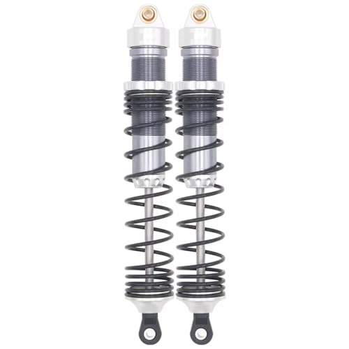 Stoßdämpfer RC Car Kompatibel Mit Unlimited Für Desert Für Racer Für UDR KYX Für Racing 1/7 RC-Auto-Upgrade-Teile 2 Stück 143 Mm Metall-Stoßdämpfer von QWHTYO