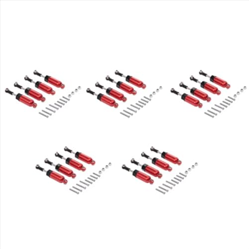 Stoßdämpfer RC Car Kompatibel Mit WPL Für Henglong C-14 C-24 1/16 RC-Auto-Crawler Für Pickup Half Truck Upgrade-Teile 20-teiliger Metallstoßdämpfer Stoßdämpfer RC Car Kompatibel Mit WPL Für Henglong C-14 C-24 1/16 RC-Auto-Crawler Für Pickup Half Truck Upgrade-Teile 20-teiliger Metallstoßdämpfer von QWHTYO