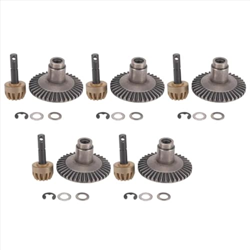 Zubehör Teile RC Autos Kompatibel Mit AXIAL Für SCX10 90021 90022 RC Truck Car Upgrade-Teile 5X Metall 13T 38T Für Kronenradmotor Differential Haupt Für Combo von QWHTYO