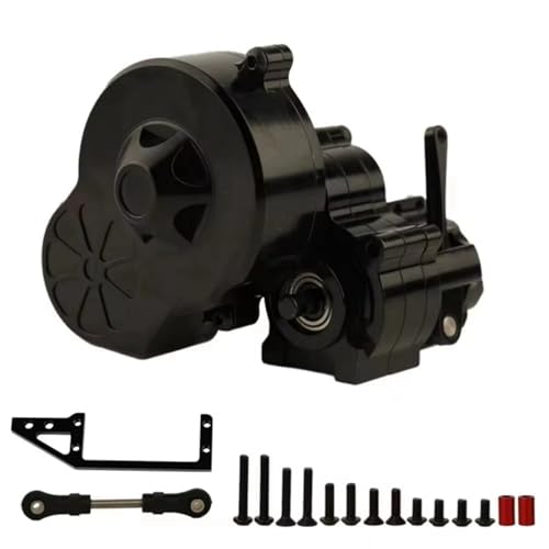 Zubehör Teile RC Autos Kompatibel Mit Axial Für SCX10 AX10 Für Wraith 1/10 RC Crawler Auto Upgrade Teile Zubehör Metall Komplette Getriebe Box von QWHTYO