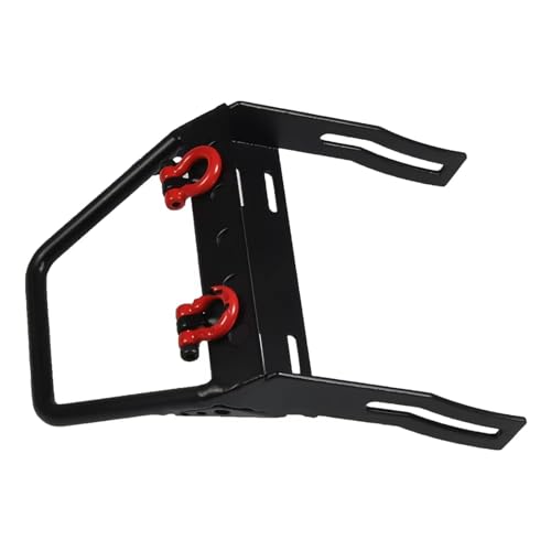Zubehör Teile RC Autos Kompatibel Mit Axial Für SCX10 Für TRX-4 D90 CC01 1/10 RC-Modell Crawler Car Upgrade-Teile Metall-Frontstoßstange Windenhalterung Schäkel von QWHTYO