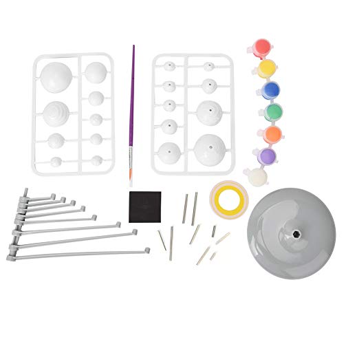 DIY Solar System Puzzle – Farbiges DIY Spielzeug zur Förderung der Kreativität + Umweltfreundliches Material + Für Kinder ab 5 Jahren von QWUUYEC