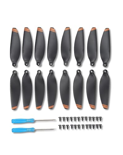 QWUUYEC 4 Paare Drohnen -Propeller Ersatz für Schnellfreisetzungen mit niedriger Rauschklingen, die für die Mini -Drohne kompatibel sind von QWUUYEC