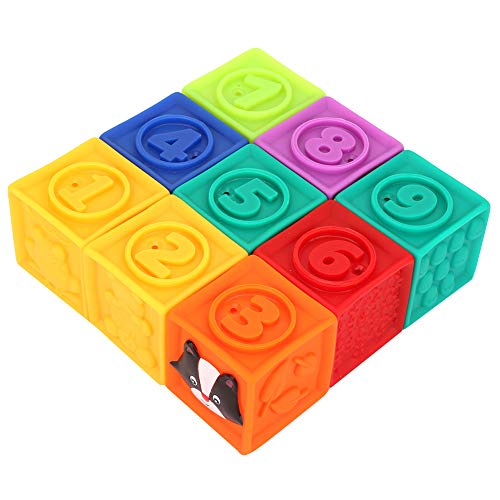 QWUUYEC Baby Squeeze Toy - Nicht - langlebiges Material, Klangzubereitungsssensorisches Spiel für Kleinkindhandentwicklung und Imagination Wachstum hellfarbene Farben süßes Design QWUUYEC Baby Squeeze Toy - Nicht - langlebiges Material, Klangzubereitungsssensorisches Spiel für Kleinkindhandentwicklung und Imagination Wachstum hellfarbene Farben süßes Design von QWUUYEC