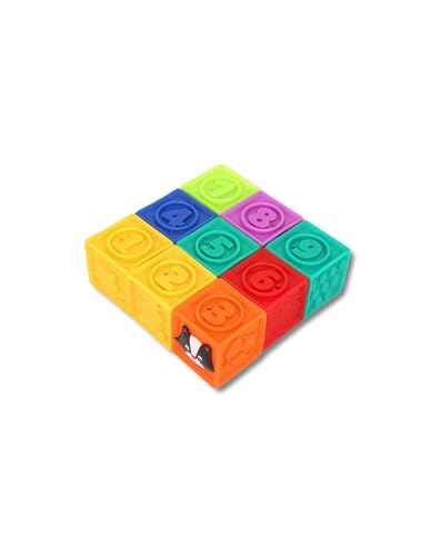 QWUUYEC Baby Squeeze Toy - Nicht - langlebiges Material, Klangzubereitungsssensorisches Spiel für Kleinkindhandentwicklung und Imagination Wachstum hellfarbene Farben süßes Design von QWUUYEC