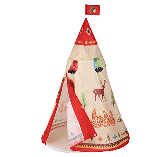 Spielzelt für , Indoor Outdoor Spielhaus, 160x105cm, Leicht Klappbar - Langlebiges Material, Einfacher Auf - und Abbau, Für Mädchen und Spielzelt für , Indoor Outdoor Spielhaus, 160x105cm, Leicht Klappbar - Langlebiges Material, Einfacher Auf - und Abbau, Für Mädchen und von QWUUYEC
