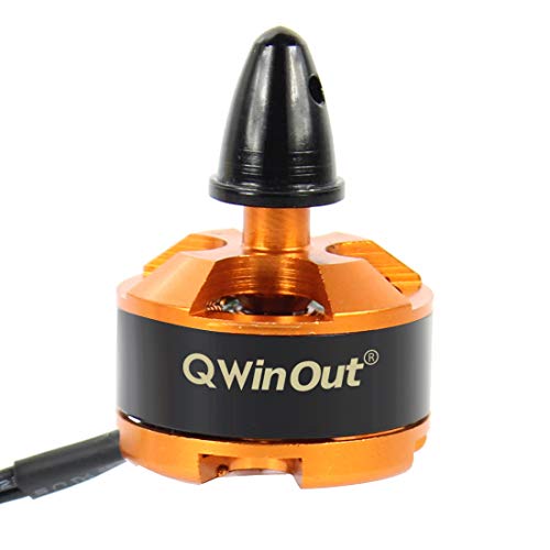 QWinOut 1806 2400KV CW CCW Brushless Motor for DIY 2-3S FPV Racing Drone 250 Mini Drone Multi-Rotor CC3D 260 330 RC Quadcopter (1 pcs CW) von QWinOut