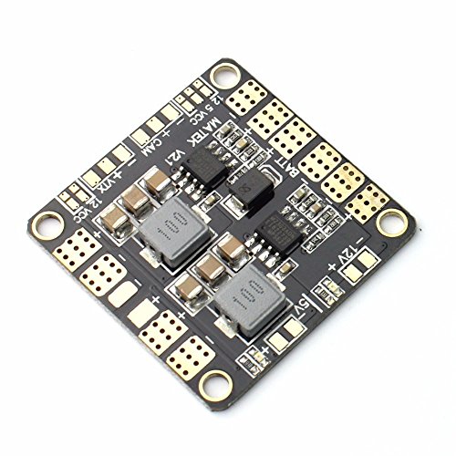 QWinOut 1Piece Mini Power Hub Power Distribution Board PDB with BEC 5V & 12V for FPV 250 ZMR250 Multicopter Quadcopter von QWinOut