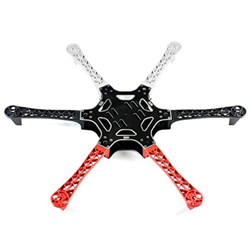 QWinOut F550 Air Frame 550mm Wheelbase Drone Frame Kit for KK MK MWC DIY MultiCopter Hexacopter UFO Helicopter von QWinOut
