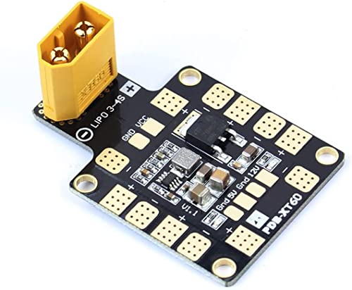 QWinOut Power Distribution Board PDB XT60 BEC 5V & 12V for RC Helicopter Quadcopter Muliticopter Drone von QWinOut