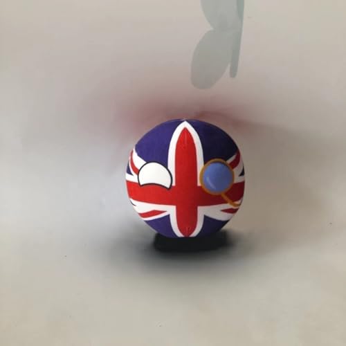 7,9 Zoll 3,9 Zoll Country Ball VAE Argentinien Belgien UK Country Balls Festival Geschenk Plüschtier(Britain,3.7in) von QXXKJDF