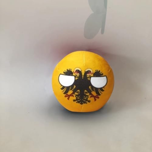 QXXKJDF 7,9 Zoll 3,9 Zoll Country-Bälle, Plüsch, Deutschland, Fidschi, Kongo, Mexiko, Kanada, Kongo, Plüschtiere, Country-Ball(DE2,7.8in) von QXXKJDF