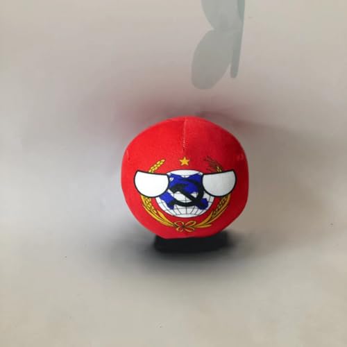 QXXKJDF 7,9 Zoll 3,9 Zoll Country Ball VAE Argentinien Belgien UK Country Balls Festival Geschenk Plüschtier(CHSO,3.7in) von QXXKJDF