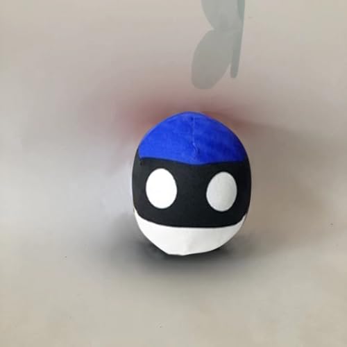 QXXKJDF 7,9 Zoll 3,9 Zoll Country Ball VAE Argentinien Belgien UK Country Balls Festival Geschenk Plüschtier(Estonia,7.8in) von QXXKJDF