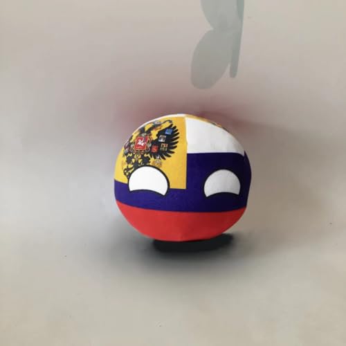 QXXKJDF 7,9 Zoll 3,9 Zoll Plüsch-Landball, Frankreich, Katar, Kroatien, Plüschtier, Landbälle, Polen-Ball(‌RUS,7.8in) von QXXKJDF