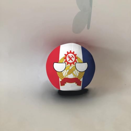 QXXKJDF 7,9 Zoll 3,9 Zoll Plüsch-Landball, Frankreich, Katar, Kroatien, Plüschtier, Landbälle, Polen-Ball(CF,7.8in) von QXXKJDF