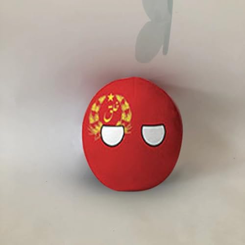 QXXKJDF 7,9 Zoll 3,9 Zoll Polnischer Ball, Country Ball, Australien, Japan, Malediven, Angola, Plüschtier, Countryballs(AFG,3.7in) von QXXKJDF