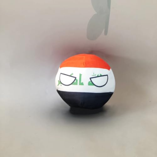 QXXKJDF 7,9 Zoll polnischer Country Ball Plüsch Country Ball, Kanada, NATO, (Iraq1,3.7in) von QXXKJDF