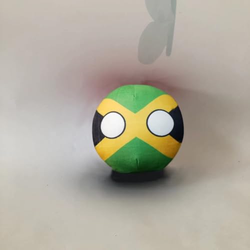 QXXKJDF 7,9 Zoll polnischer Country Ball Plüsch Country Ball, Kanada, NATO, (Jamaica,7.8in) von QXXKJDF