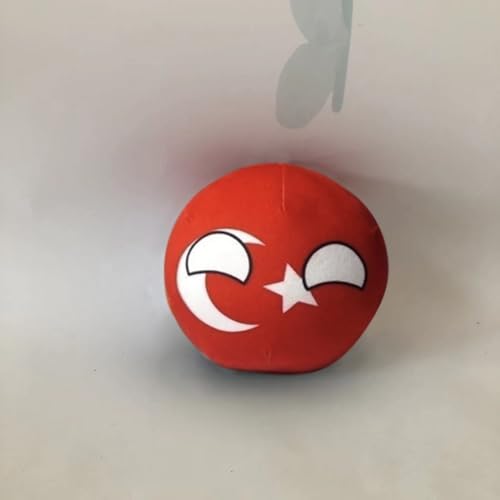 QXXKJDF 7,9 Zoll polnischer Country Ball Plüsch Country Ball, Kanada, NATO, (Ottoman,3.7in) von QXXKJDF