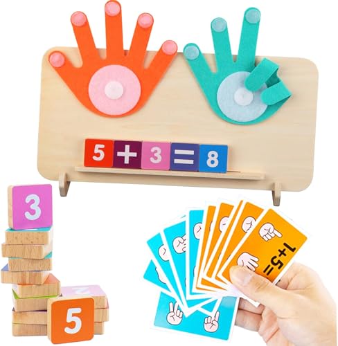 QYDKWK Mathe Spielzeug Zählen Lernen Lernspiele, Montessori Spielzeug ab 3 Jahre, Pädagogisches Vorschule Spiele Holzspielzeug ab 3 4 5 Jahre Kinder Jungen Mädchen Geschenk QYDKWK Mathe Spielzeug Zählen Lernen Lernspiele, Montessori Spielzeug ab 3 Jahre, Pädagogisches Vorschule Spiele Holzspielzeug ab 3 4 5 Jahre Kinder Jungen Mädchen Geschenk von QYDKWK