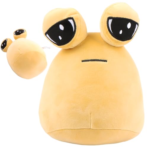 Alien Pou Plüschpuppe, 22CM/8.6inch Alien Pou Stofftier, weiches Stofftier Kopfkissen Plüschpuppe, Plüsch Alien Pou Form Angefüllte Tier Geburtstagsgeschenke, Plüschkissen Plüschpuppe Alien Pou Plüschpuppe, 22CM/8.6inch Alien Pou Stofftier, weiches Stofftier Kopfkissen Plüschpuppe, Plüsch Alien Pou Form Angefüllte Tier Geburtstagsgeschenke, Plüschkissen Plüschpuppe von QYEHF
