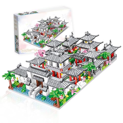 QYEHF Chinesische Architecture Suzhou Garden, Chinese Architecture Micro Bausteine Set,Suzhou Micro Mini Bausteine, 1317PCS Klemmbausteine Creative Geschenk,mit Geschenkbox QYEHF Chinesische Architecture Suzhou Garden, Chinese Architecture Micro Bausteine Set,Suzhou Micro Mini Bausteine, 1317PCS Klemmbausteine Creative Geschenk,mit Geschenkbox von QYEHF