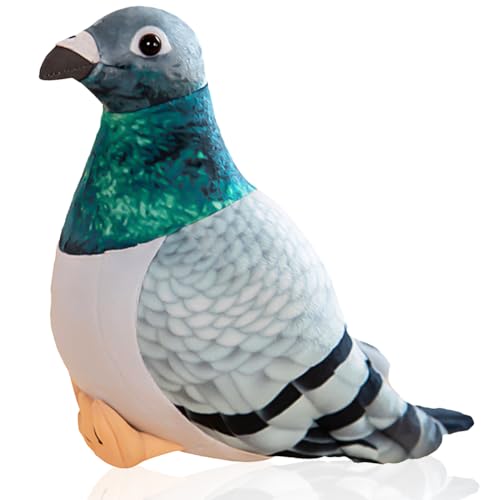QYEHF Kuscheltier Taube,Plüschtaube Plüschvogel,Plüsch Taube Spielzeug Taube Plüschtier,Realistische Taube Plüschspie Spielzeug für Wilde Tiere, Geschenk für Freunde und Kinder, 20 cm QYEHF Kuscheltier Taube,Plüschtaube Plüschvogel,Plüsch Taube Spielzeug Taube Plüschtier,Realistische Taube Plüschspie Spielzeug für Wilde Tiere, Geschenk für Freunde und Kinder, 20 cm von QYEHF