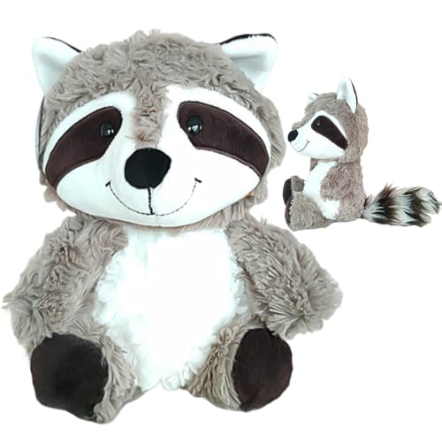 QYEHF Plüsch Waschbär,Schmusetier Waschbär, Waschbär Kuscheltier,Fotografie-Requisiten,Waschbär Spielzeuge für Jungen Mädchen Geburtstag Wald Party,Geschenk für Freunde und Kinder,28 cm QYEHF Plüsch Waschbär,Schmusetier Waschbär, Waschbär Kuscheltier,Fotografie-Requisiten,Waschbär Spielzeuge für Jungen Mädchen Geburtstag Wald Party,Geschenk für Freunde und Kinder,28 cm von QYEHF