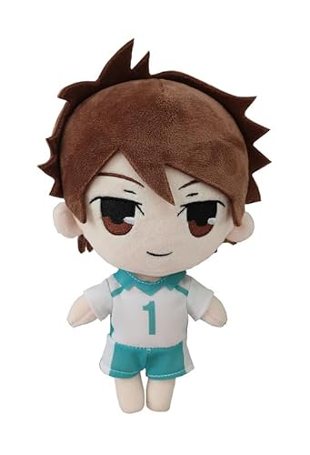 QYIFIRST Anime Aoba Johsai High School Volleyball Club Oikawa Tooru No.1 Plüschtier Plüschpuppe Plush Toys Doll Spielzeug Geburtstagsgeschenke 20cm von QYIFIRST