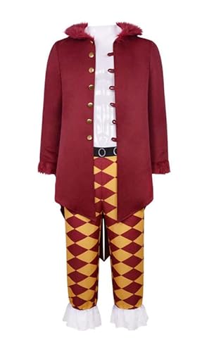 QYIFIRST Anime Bartolomeo Outfits Suit Fasching Cosplay Kostüm Rot Herren M von QYIFIRST