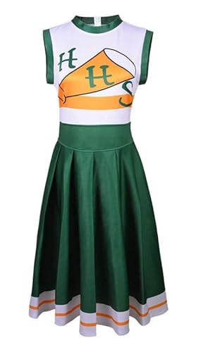 QYIFIRST Anime Cheerleader Chrissy Cheerleading Dress Fasching Cosplay Kostüm Grün Damen M QYIFIRST Anime Cheerleader Chrissy Cheerleading Dress Fasching Cosplay Kostüm Grün Damen M von QYIFIRST