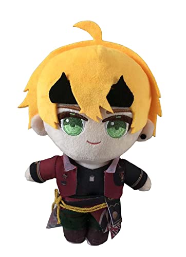 QYIFIRST Anime Genshin Tooma Plush Toys Doll Plush Plüschpuppe Cosplay Kuscheltier Plüschtier Braun 20cm von QYIFIRST