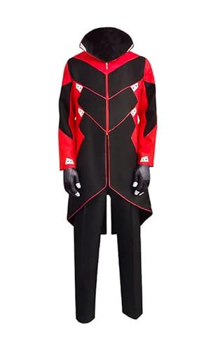 QYIFIRST Anime Ivo Robotnik Outfits Fasching Cosplay Kostüm Rot Herren 3XL QYIFIRST Anime Ivo Robotnik Outfits Fasching Cosplay Kostüm Rot Herren 3XL von QYIFIRST