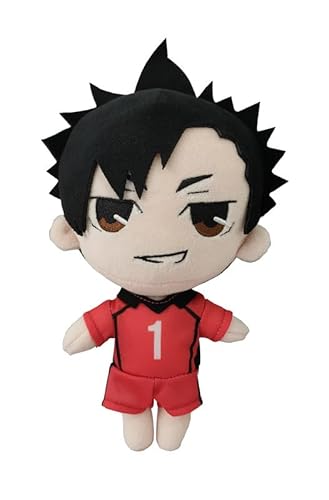 QYIFIRST Anime Nekoma High School Volleyball Club Kuroo Tetsurou No.1 Plüschtier Plüschpuppe Plush Toys Doll Spielzeug Geburtstagsgeschenke 20cm von QYIFIRST